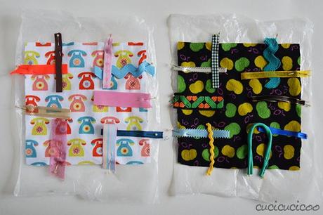 How to make a crinkly taggie baby toy