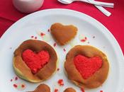 Colazione romantica: Pancakes Valentino