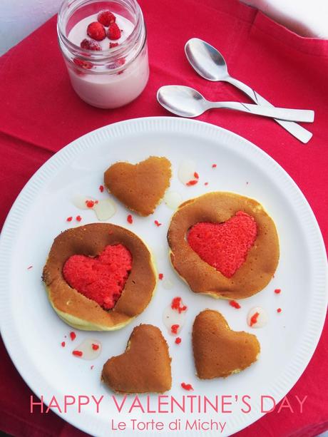 Colazione romantica: Pancakes di San Valentino