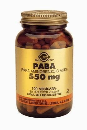 Oggi nella mia rubrica: vitamine, alcune precisazioni, Vitamina H1 (PABA)