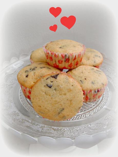 Muffins al gusto stracciatella