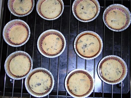 Muffins al gusto stracciatella