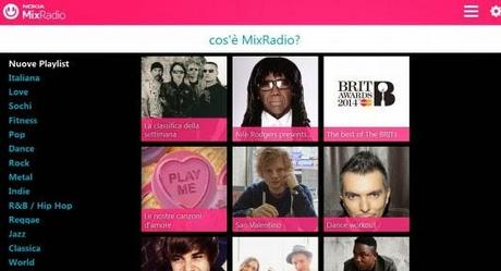 Disponibile in versione Web | Nokia MixRadio accessibile dal browser per PC!