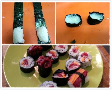 C'è sempre una prima volta.....il mio sushi (di carne)