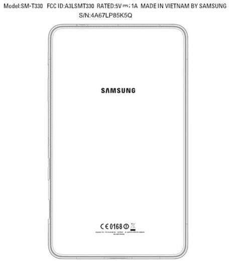 Samsung SM T330 Galaxy Tab 4 80 FCC Samsung Galaxy Tab 4 10.1 e Tab 4 8.0 fanno visita alla FCC news  samsung galaxy tab 4 samsung 