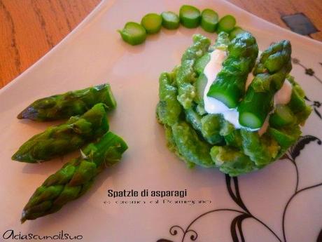 spatzle di asparagi