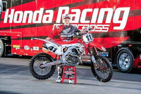 Honda CRF 450R Team Honda Muscle Milk - Supercross USA 2014