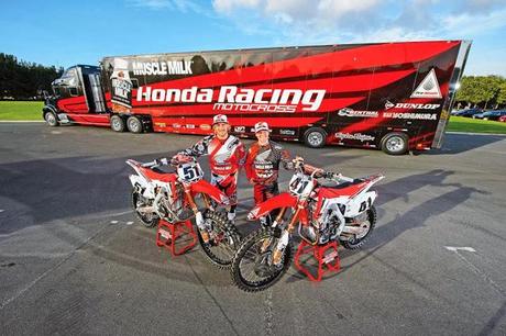 Honda CRF 450R Team Honda Muscle Milk - Supercross USA 2014