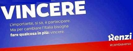 vincere, Renzi