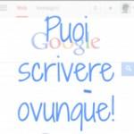 Come inserire voci di ricerca con la scrittura a mano libera su Google mobile