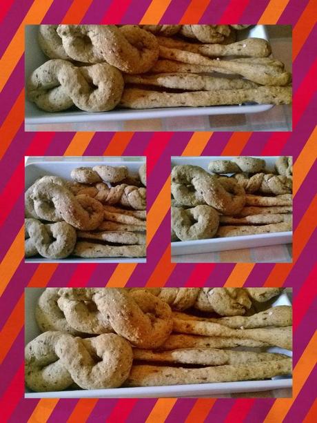 GRISSINI,TARALLI E TRECCE DI FARINA DI FARRO E GRANO SARACENO