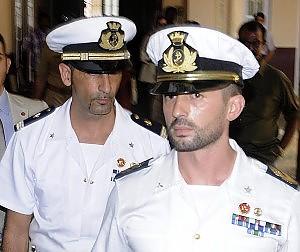 I due marò italiani in India in attesa di processo da due anni
