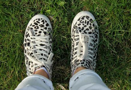 Zara leopard print shoes