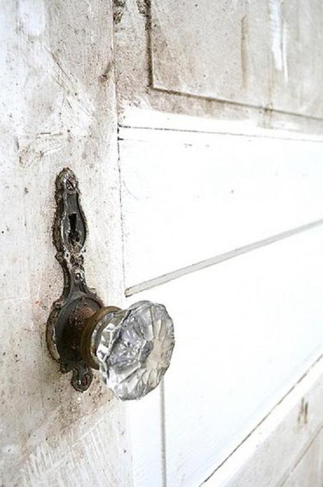 Vintage Doorknob per una porta 