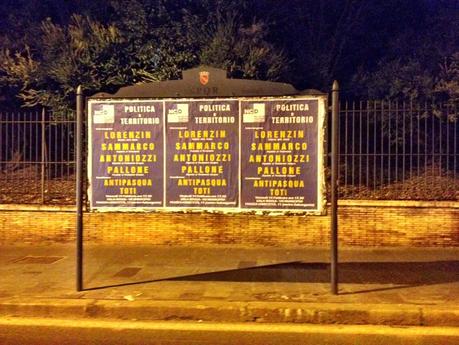 La tristezza del decoro urbano ad personam. Nuova specialità dell'attuale giunta? Ma i manifesti abusivi vanno combattuti tutti, senza preferenze