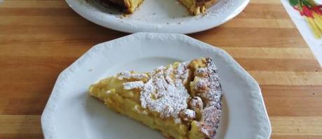 torta di mele e frutta secca