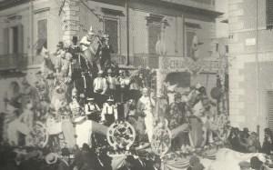 Viareggio - Carnevale 1924 - Il circo equestre di G.Baroni - Foto tratta da Nuova Viareggio Ieri N. 1 febbraio 1992