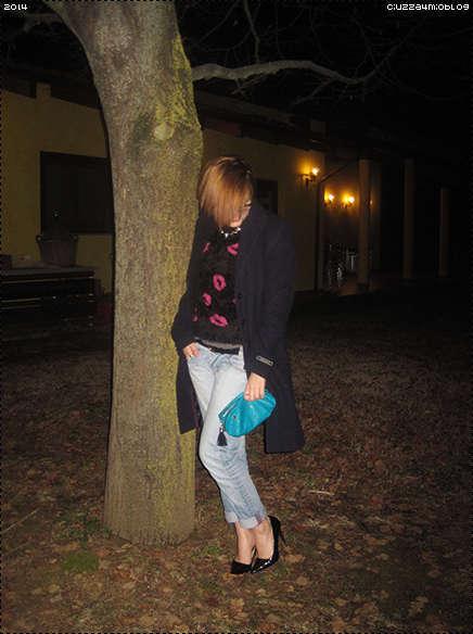 #ootn: Romantic dinner (Cena romantica con e un outfit basico con un tocco speciale)