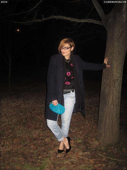 #ootn: Romantic dinner (Cena romantica con e un outfit basico con un tocco speciale)