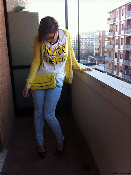 #ootn: Yellow New York (NYC e tanto giallo. Come portarlo senza annoiarsi e senza effetto Titti)