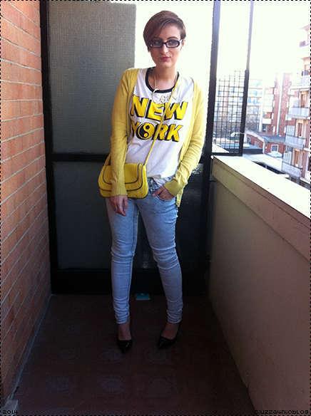 #ootn: Yellow New York (NYC e tanto giallo. Come portarlo senza annoiarsi e senza effetto Titti)