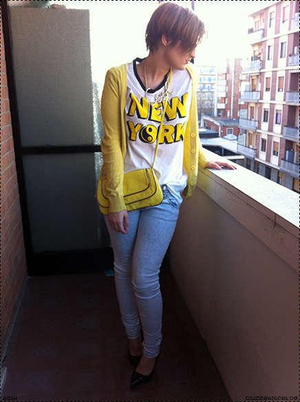 #ootn: Yellow New York (NYC e tanto giallo. Come portarlo senza annoiarsi e senza effetto Titti)