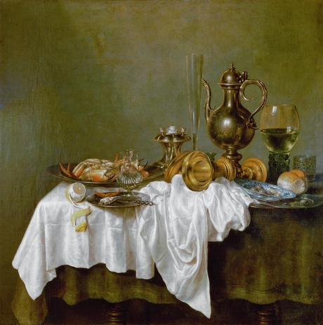 Nature morte (non morte): Willem Claesz. Heda