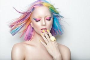 Primavera Estate 2014: dolce e seducente PASTELLO capelli arcobaleno
