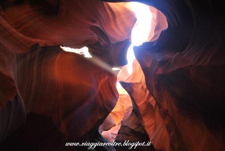 Antelope Canyon, una magia di luci e ombre