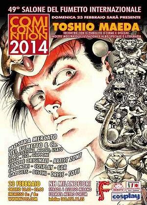 Comiconven​tion 2014: per la prima volta in Italia Toshio Maeda 
