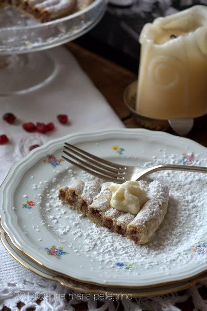 Búrek di ricotta e marmellata ai frutti di bosco con spuma di mele al coriandolo e Calvados. Per l'Mtchallenge e per le donne di Bratunac