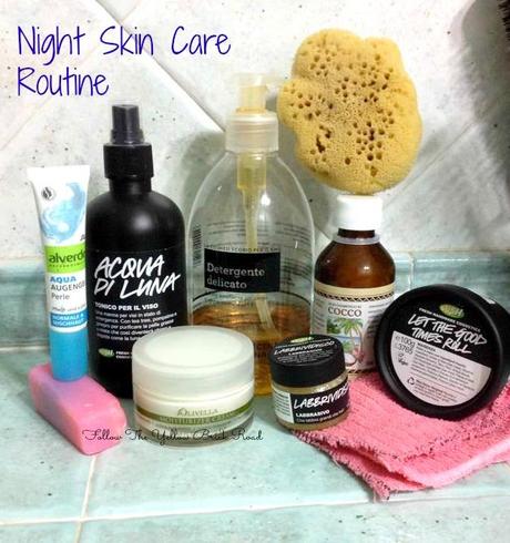 ** Night Skin Care Routine **