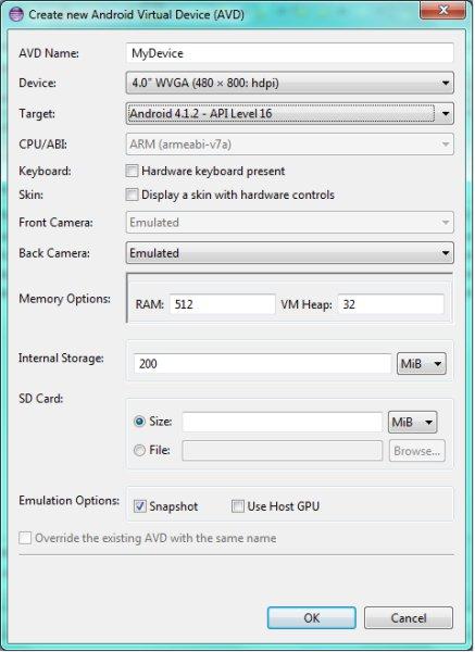 New Device 437x600 Guida programmazione Android – Lezione 3: ADB e AVD guide  virtual device programmazione android debug USB AVD ADB 