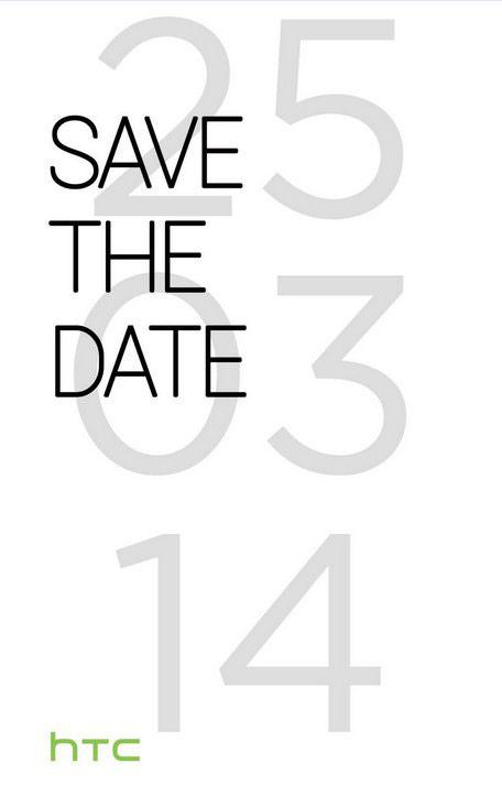 htc save the date 10 Ufficiale: HTC presenterà il nuovo HTC One (M8) il 25 marzo