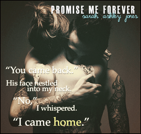 COVER REVEAL: Promise me forever by Sarah Ashley Jones