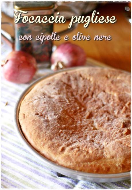 Focaccia cipolle olive 2