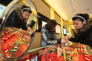 Paesi consumatori di oro, la Cina supera l’India e sale al primo posto