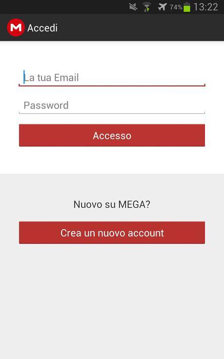 Mega, 50 Gb gratis per i vostri files! (Smartphone/Tablet )