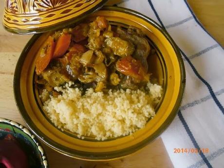 Tajine di Pollo e Verdure