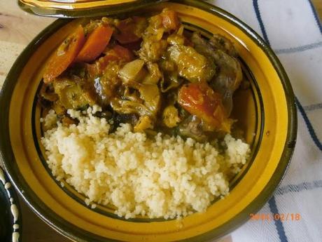 Tajine di Pollo e Verdure