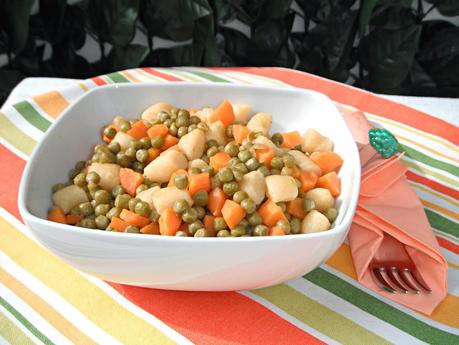 Gnocchetti di semola e zenzero con coriandoli di verdure