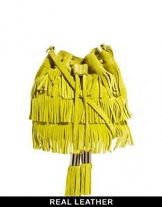 Primavera Estate 2014: come mi vesto? Asos borsa frange gialla