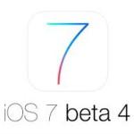 La beta 4 iOS 7 in uscita