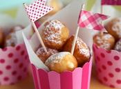 Frittelle alla crema d'arancia with orange cream