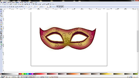 Il risultato finale in Inkscape