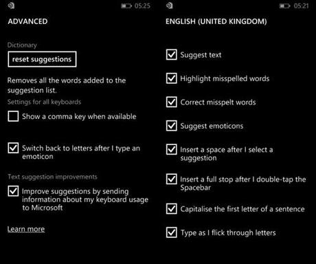 Windows Phone 8.1 e la tastiera Swype in azione in un video