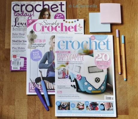 rivista, magazine, uncinetto, crochet, pattern, schemi, punti, stitches