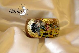 IL BACIO DI KLIMT SU BRACCIALE