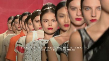 Les Copains at Milano Fashion Week - Live streaming -