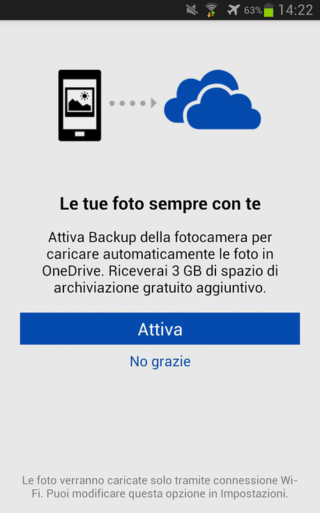 Onedrive, il cloud storaging secondo Microsoft (Smartphone/Tablet)